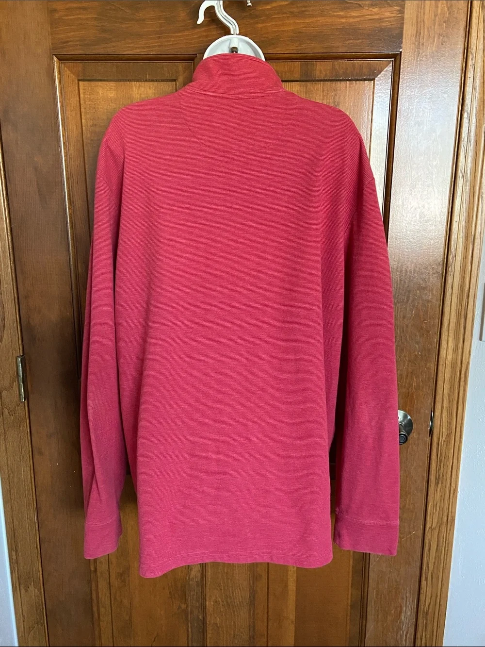 Vineyard Vines Burgundy Saltwater quarter-zip pullover Size XXL  nautical